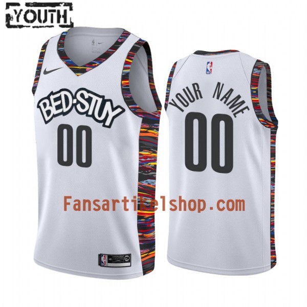 NBA Brooklyn Nets Trikot Benutzerdefinierte Nike 2019-2020 City Edition Swingman - Kinder NBA Brooklyn Nets Trikot Benutzerdefinierte Nike 2019-2020 City Edition Swingman - Kinder